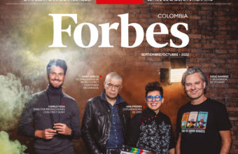 CMO Producciones is part of the cover Forbes Colombia magazine